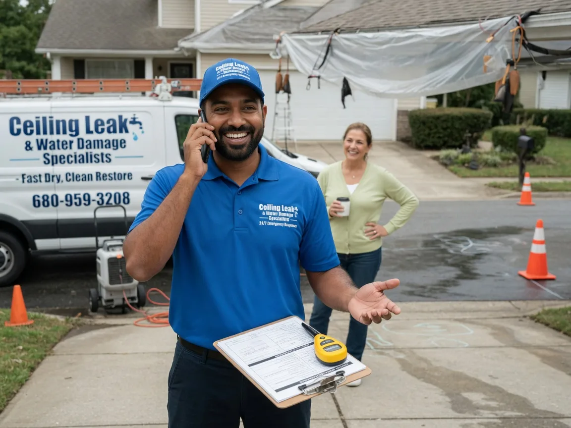Ceiling Leak Cleanup Hoskinston, KY FAQs